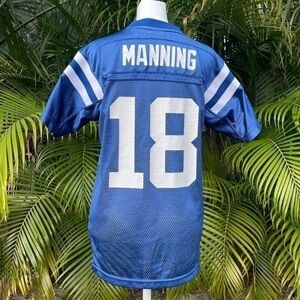 Vintage Indianapolis Colt’s Peytpn Manning #18 Jersey Medium